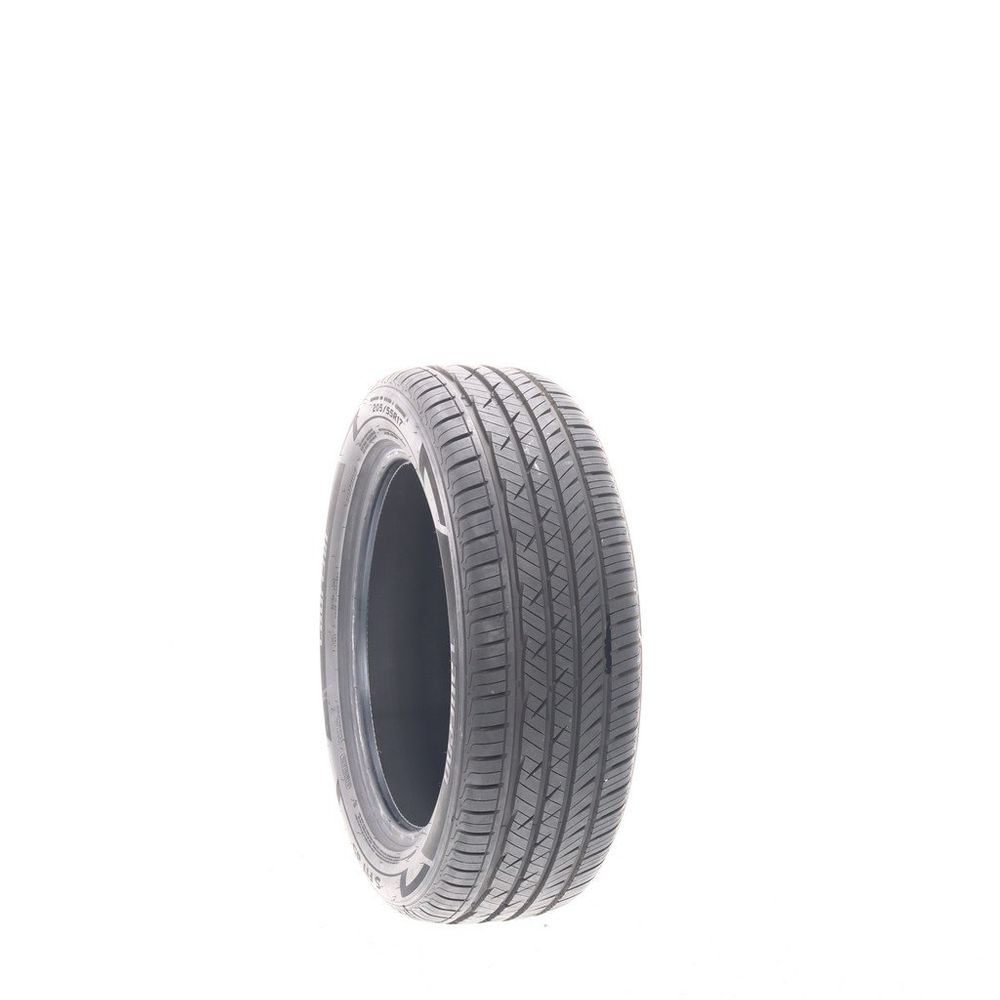 Set of (2) Driven Once 205/55R17 Laufenn S Fit AS 95V - 9.5/32 - Image 1
