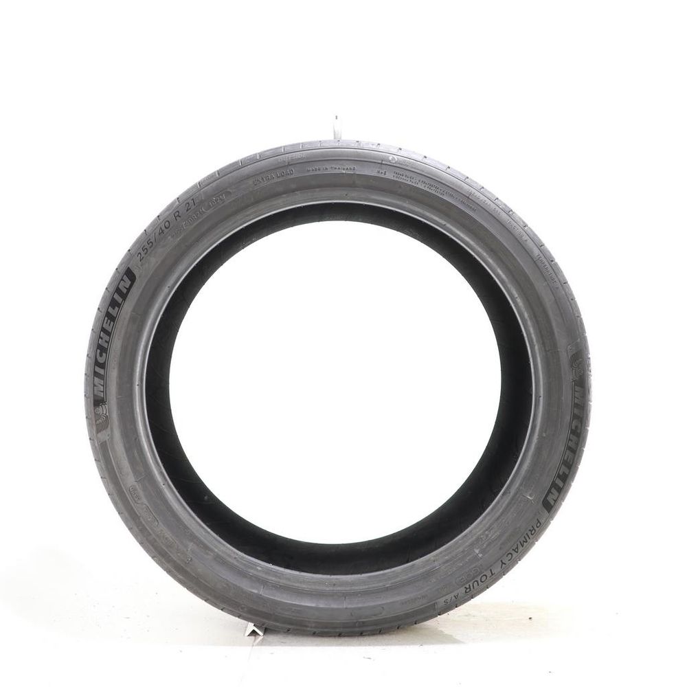 Set of (4) Used 255/40R21 Michelin Primacy Tour A/S GOE 102W - 5.5-7/32 - Image 3
