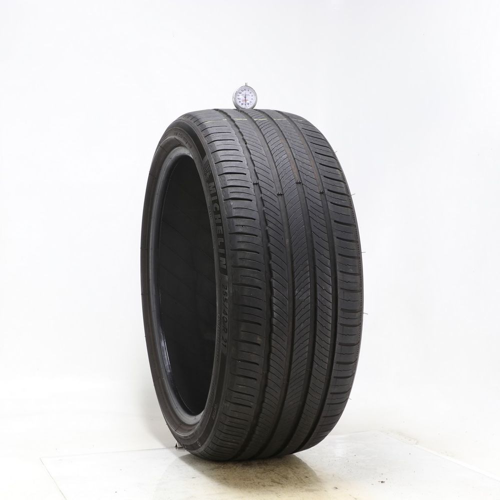 Set of (4) Used 255/40R21 Michelin Primacy Tour A/S GOE 102W - 5.5-7/32 - Image 4
