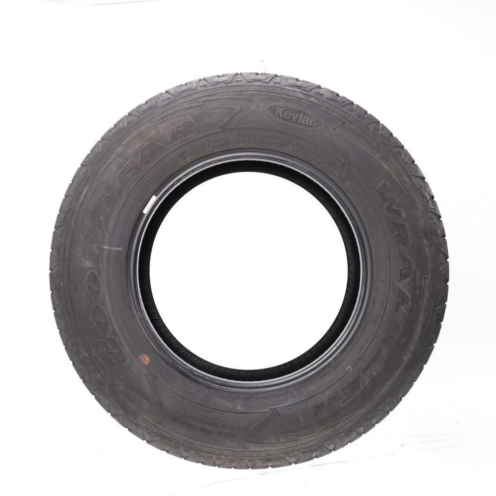 Set of (2) Used 245/75R17 Goodyear Wrangler All-Terrain Adventure Kevlar 112T - 7-7.5/32 - Image 3