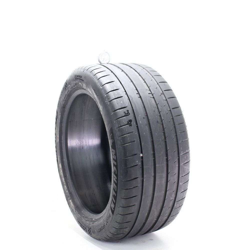 Used 295/40ZR19 Michelin Pilot Sport 4 NO 108Y - 7.5/32 - Image 1