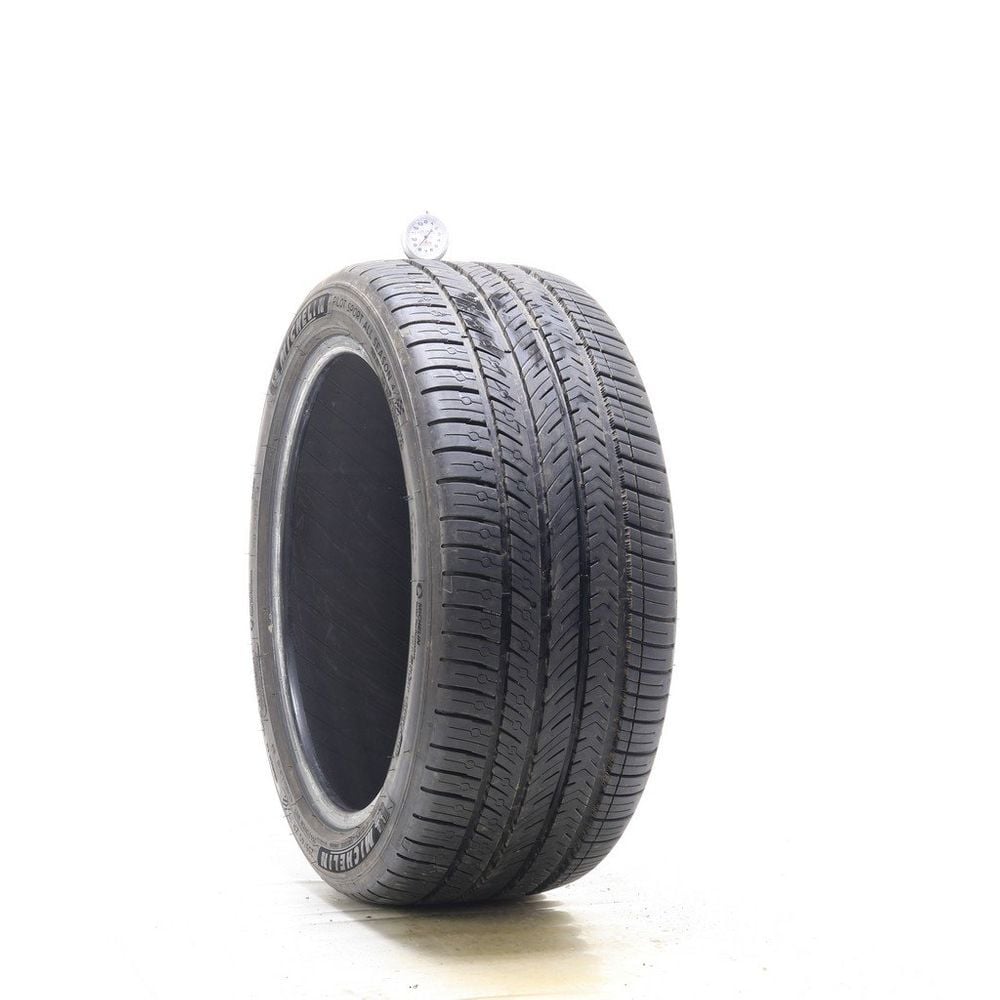 Set of (2) Used 255/40ZR19 Michelin Pilot Sport All Season 4 100Y - 8-9/32 - Image 1