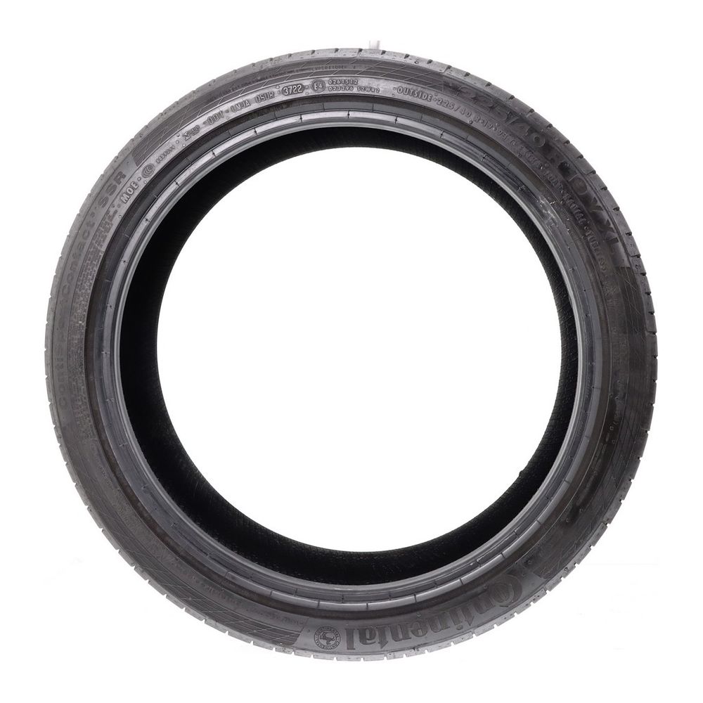 Used 225/40R19 Continental ContiSportContact 5 SSR MOE 93Y - 5/32 - Image 3