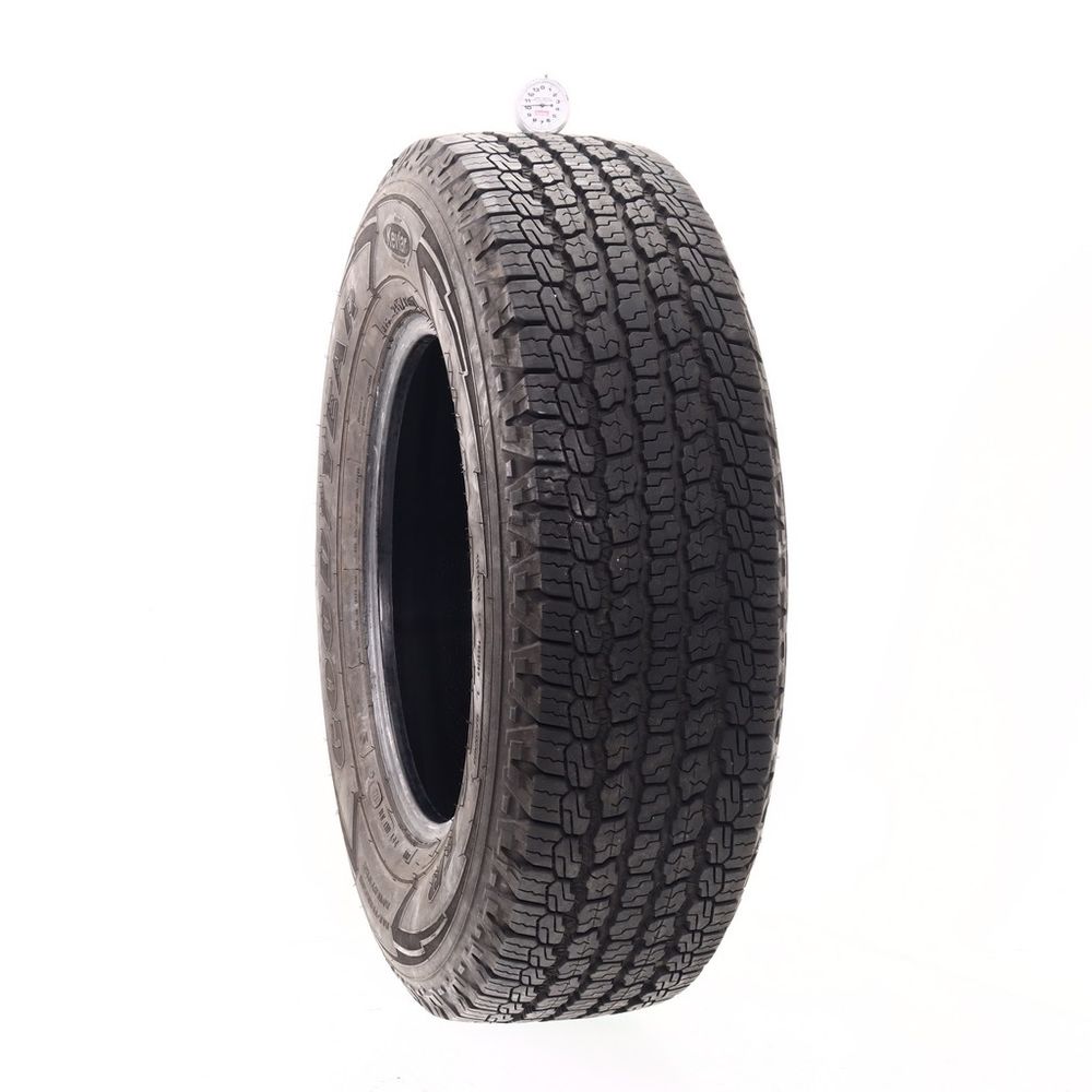 Set of (2) Used 245/75R17 Goodyear Wrangler All-Terrain Adventure Kevlar 112T - 10-10.5/32 - Image 1