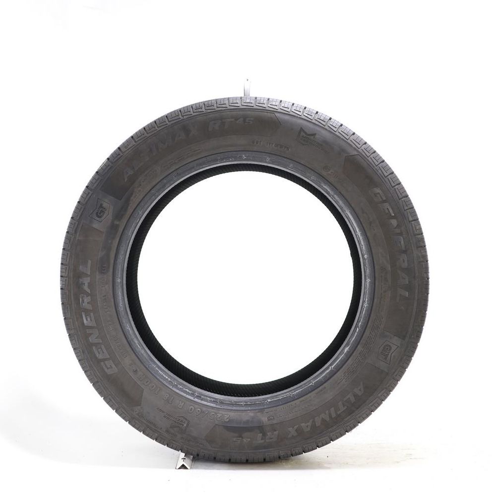 Set of (4) Used 225/60R18 General Altimax RT45 100H - 8/32 - Image 3