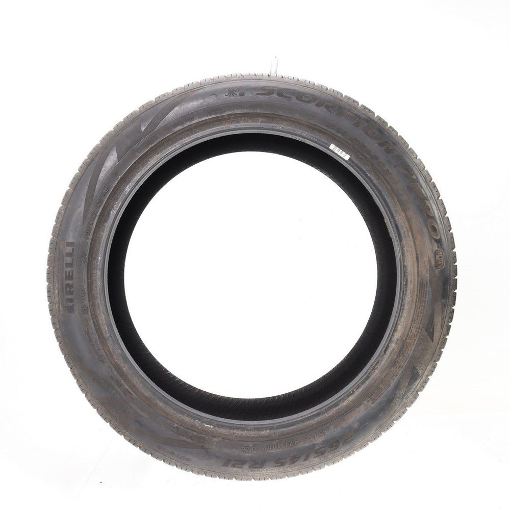 Set of (2) Used 265/45R21 Pirelli Scorpion Zero LR J 108Y - 8-9/32 - Image 3