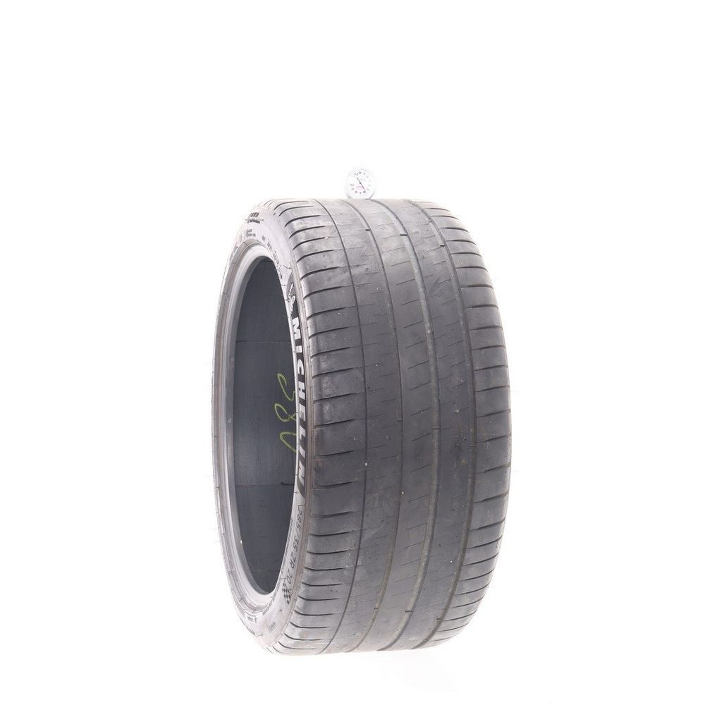 Set of (2) Used 285/35ZR20 Michelin Pilot Sport 4 S 104Y - 5.5-6.5/32 - Image 1