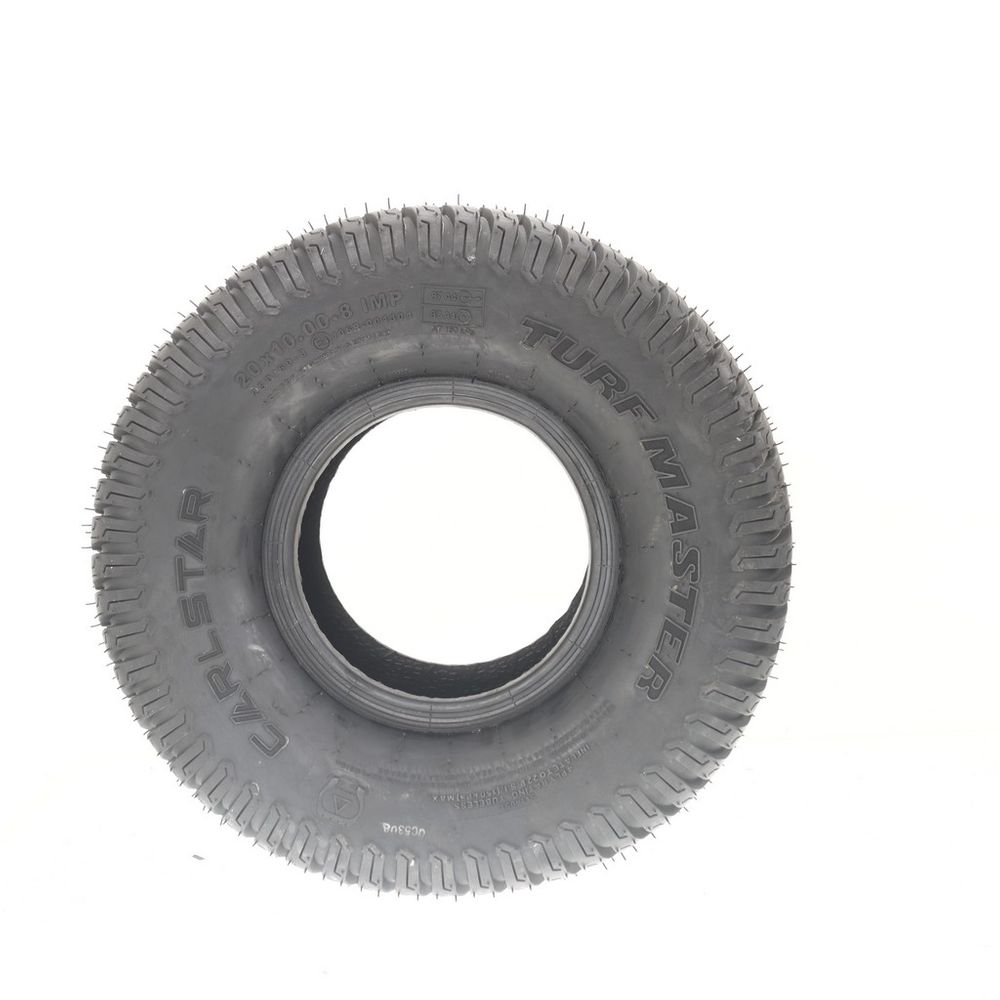 Set of (2) New 20X10-8 Carlstar Turf Master 4 Ply 87A4 - Image 3