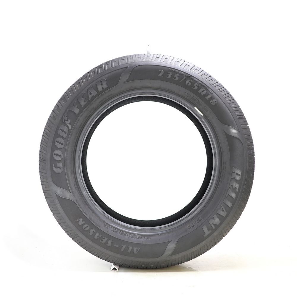 Set of (4) Used 235/65R18 Goodyear Reliant All-season 106V - 6.5-8/32 - Image 3
