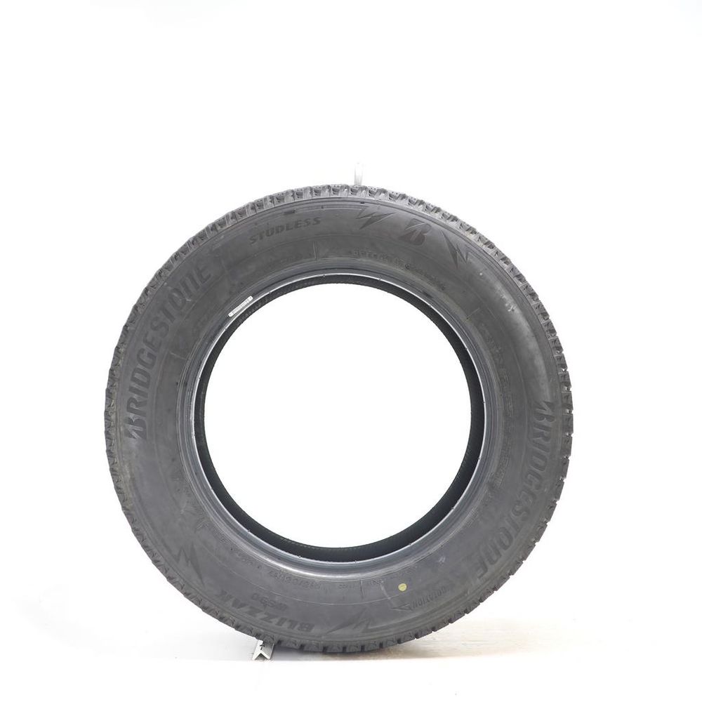Set of (2) Used 215/65R17 Bridgestone Blizzak WS90 Studless 99T - 10/32 - Image 3