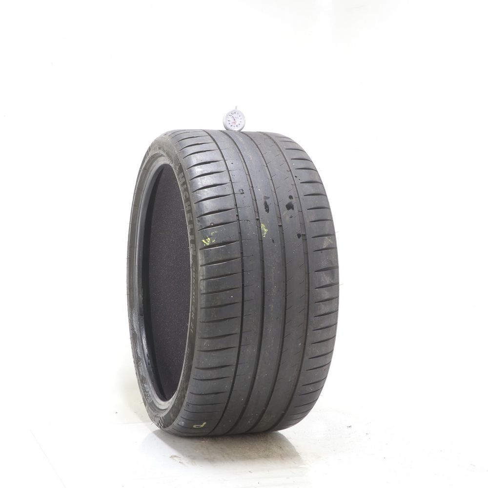 Used 295/30ZR21 Michelin Pilot Sport 4 S T2 Acoustic 102Y - 5.5/32 - Image 1