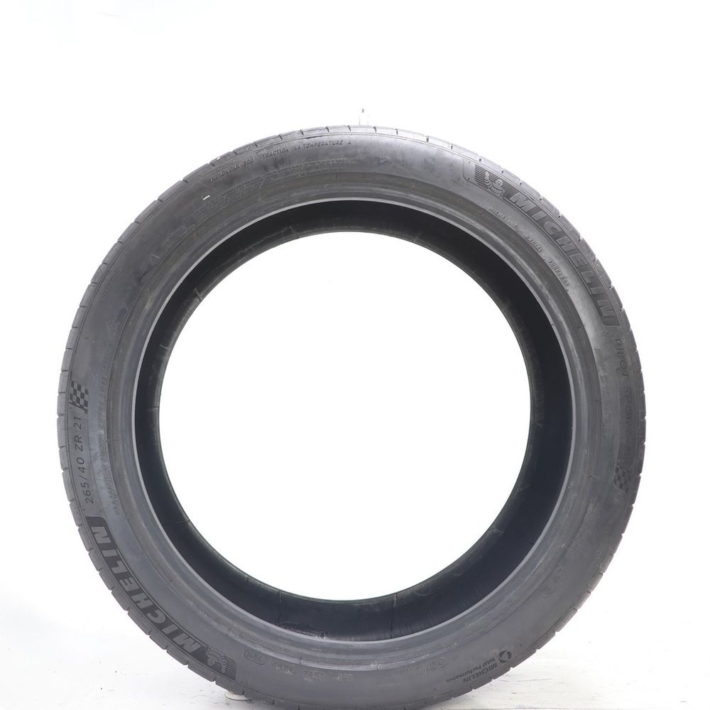 Set of (2) Used 265/40ZR21 Michelin Pilot Sport 4 S 105Y - 5.5-7/32 - Image 3