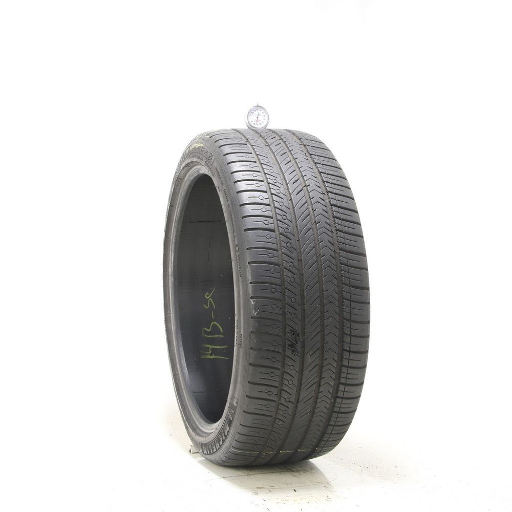 Set of (2) Used 245/40ZR20 Michelin Pilot Sport All Season 4 99Y - 7.5-8.5/32 - Image 1