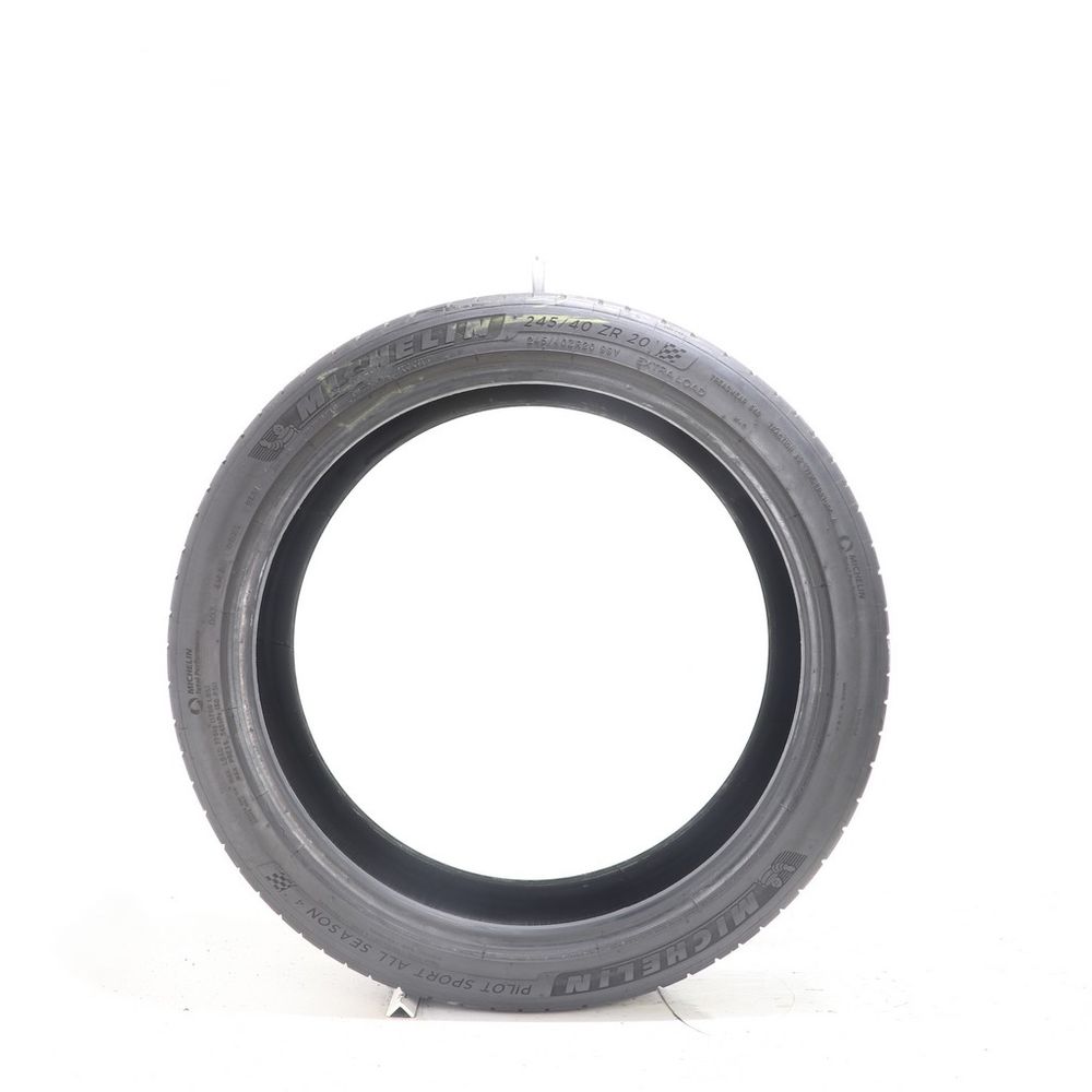 Set of (2) Used 245/40ZR20 Michelin Pilot Sport All Season 4 99Y - 7.5-8.5/32 - Image 3