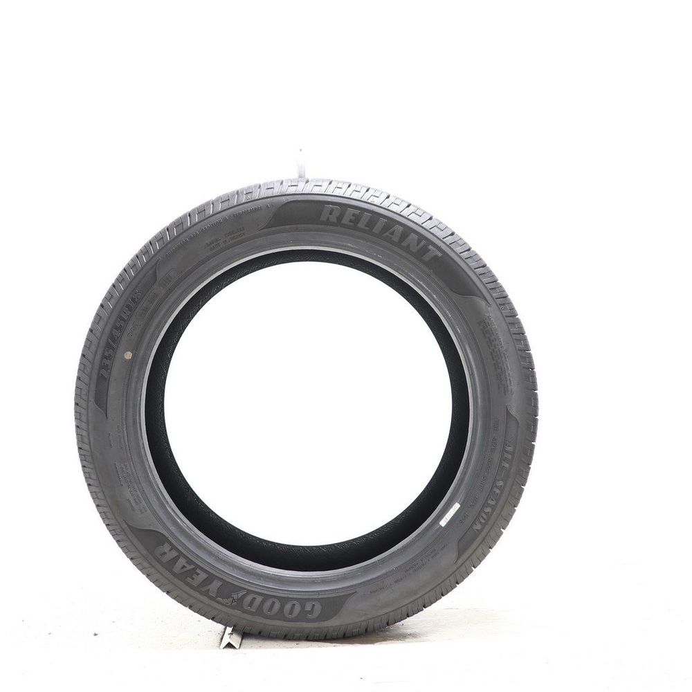 Set of (4) Used 235/45R18 Goodyear Reliant All-season 94V - 8.5-9/32 - Image 3