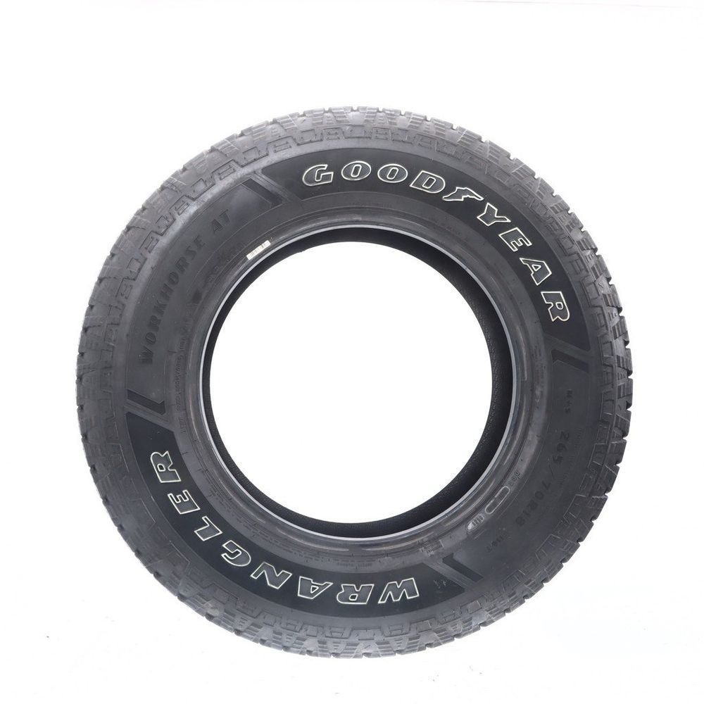 Driven Once 265/70R18 Goodyear Wrangler Workhorse AT 116T - 12/32 - Image 3
