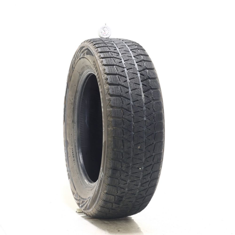 Set of (2) Used 225/65R17 Bridgestone Blizzak WS80 102H - 5.5-6/32 - Image 1