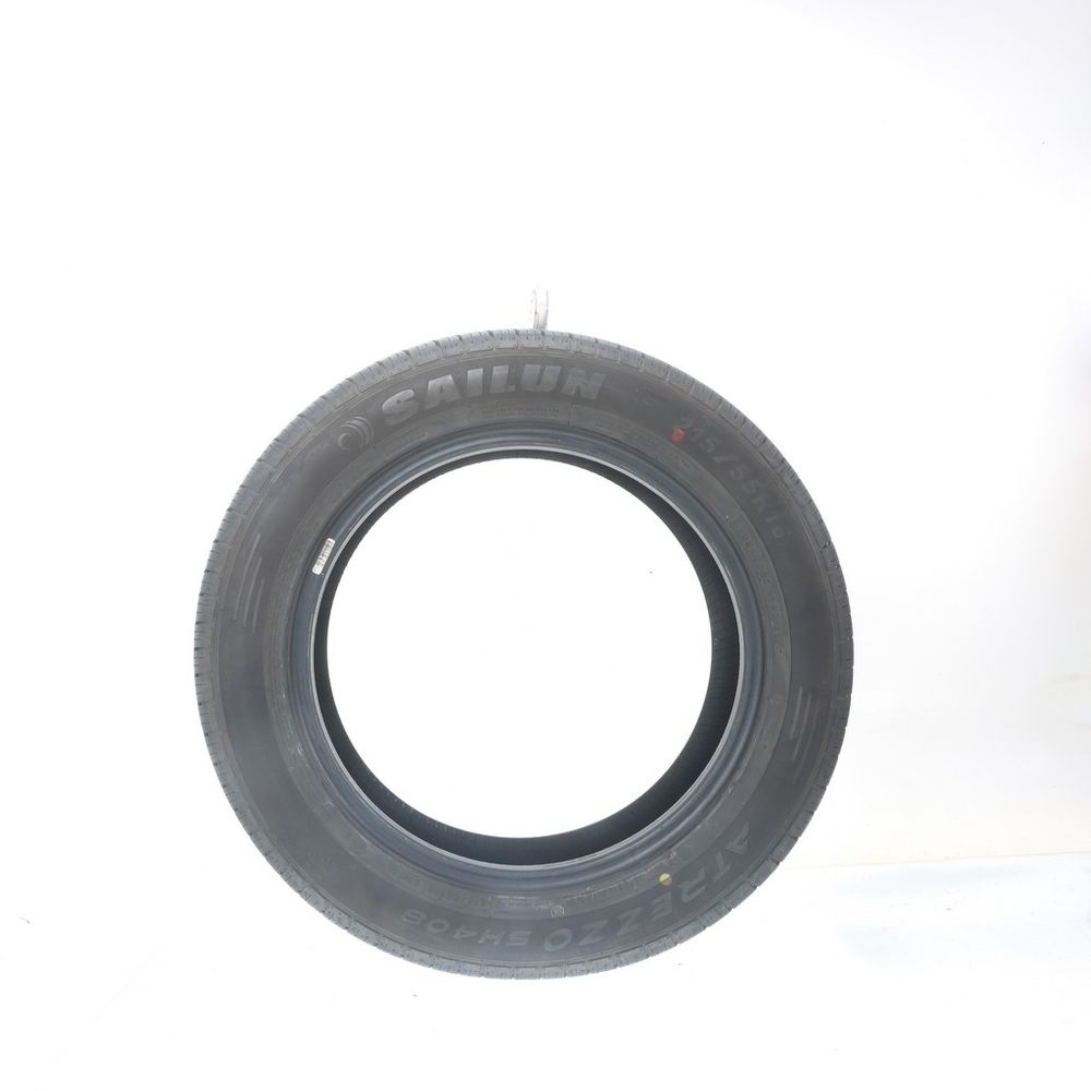 Set of (4) Used 215/55R16 Sailun Atrezzo SH408 97H - 8-9/32 - Image 3