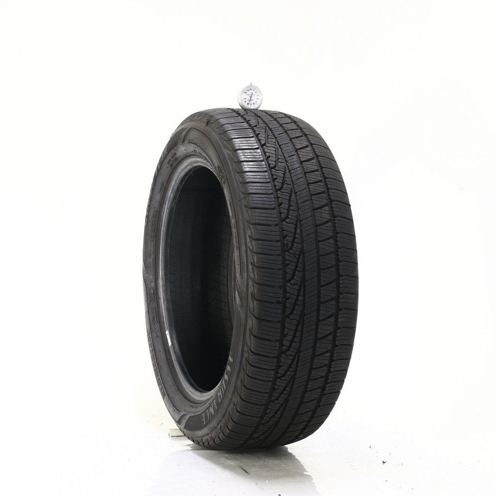Set of (2) Used 225/55R18 Goodyear Assurance WeatherReady 98V - 7.5-8/32 - Image 1