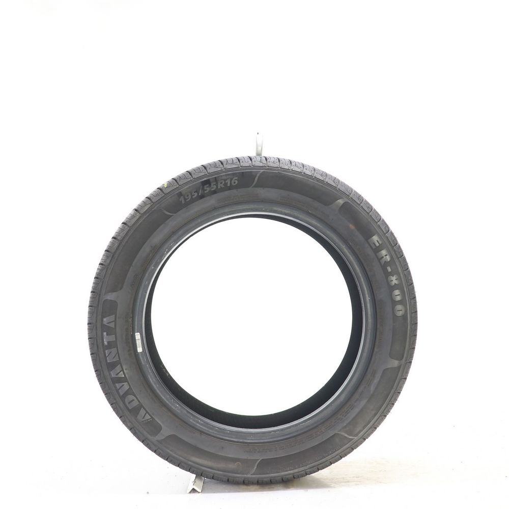 Set of (2) Used 195/55R16 Advanta ER-800 87H - 9/32 - Image 3