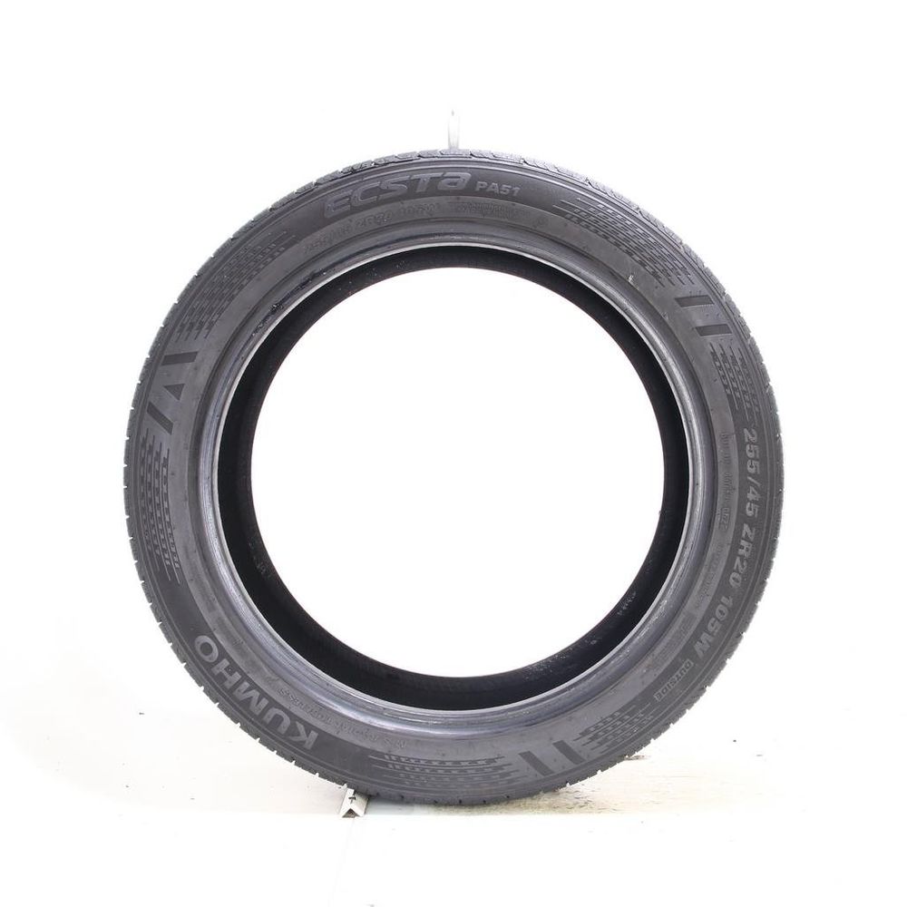 Set of (2) Used 255/45ZR20 Kumho Ecsta PA51 105W - 6-6.5/32 - Image 3