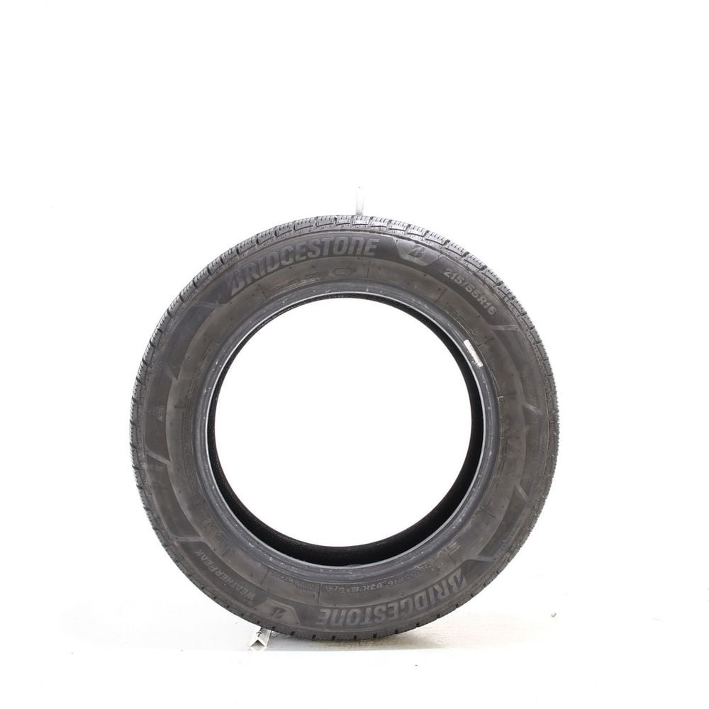 Used 215/55R16 Bridgestone WeatherPeak 93H - 9.5/32 - Image 3