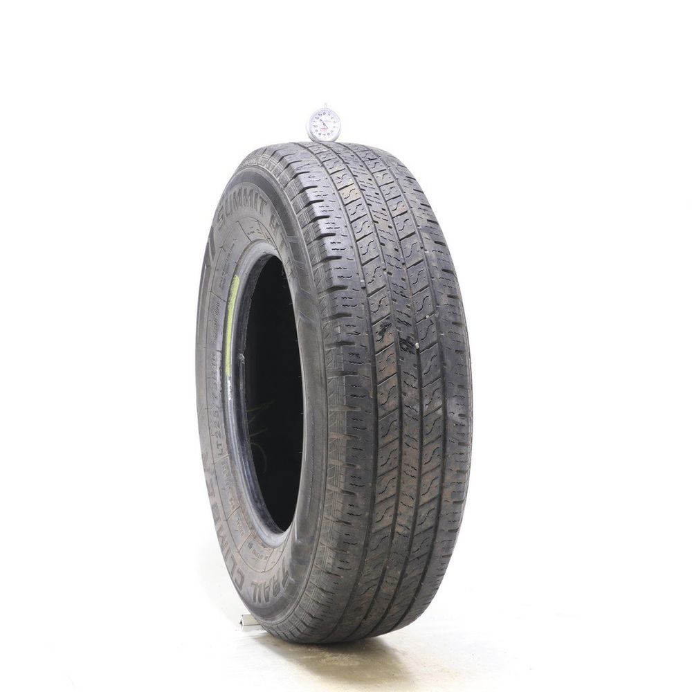 Used LT 225/75R16 Summit Trail Climber HT II 115/112R E - 5/32 - Image 1