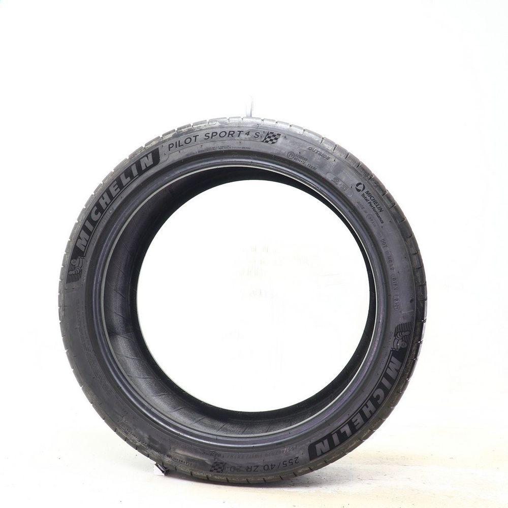 Set of (2) Used 255/40ZR20 Michelin Pilot Sport 4 S 101Y - 8-9/32 - Image 6