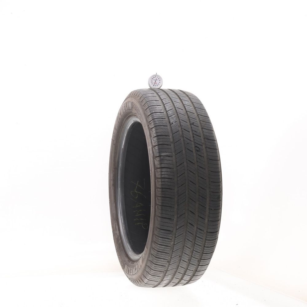 Set of (2) Used 215/55R18 Michelin Defender T+H 95H - 7.5-9/32 - Image 1