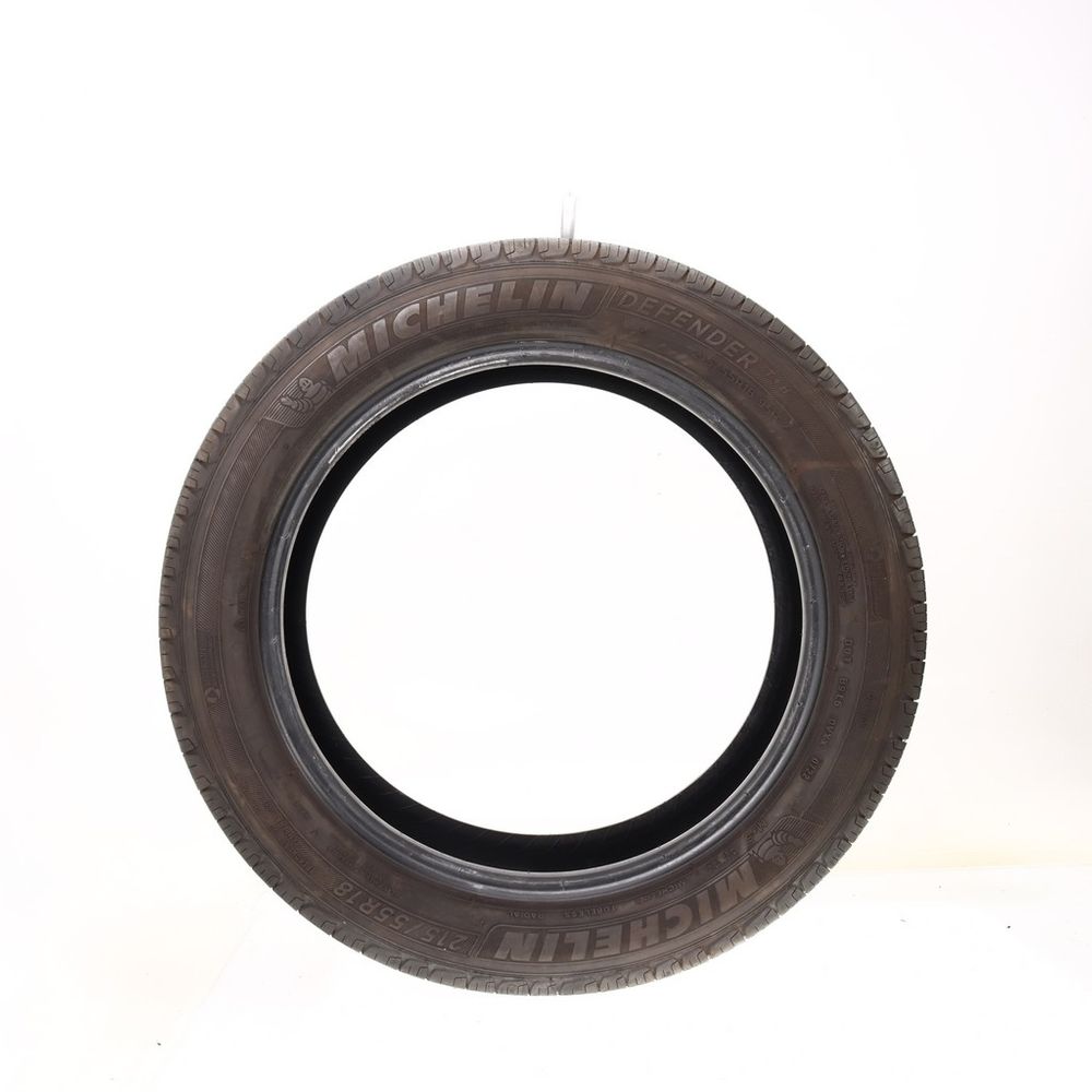 Set of (2) Used 215/55R18 Michelin Defender T+H 95H - 7.5-9/32 - Image 3