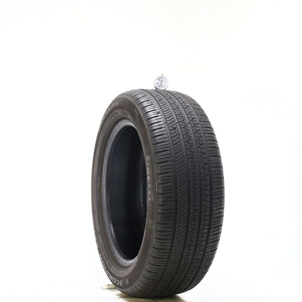 Set of (2) Used 235/55R18 Pirelli Scorpion Zero MOE Run Flat ELECT 104T - 6-7/32 - Image 4