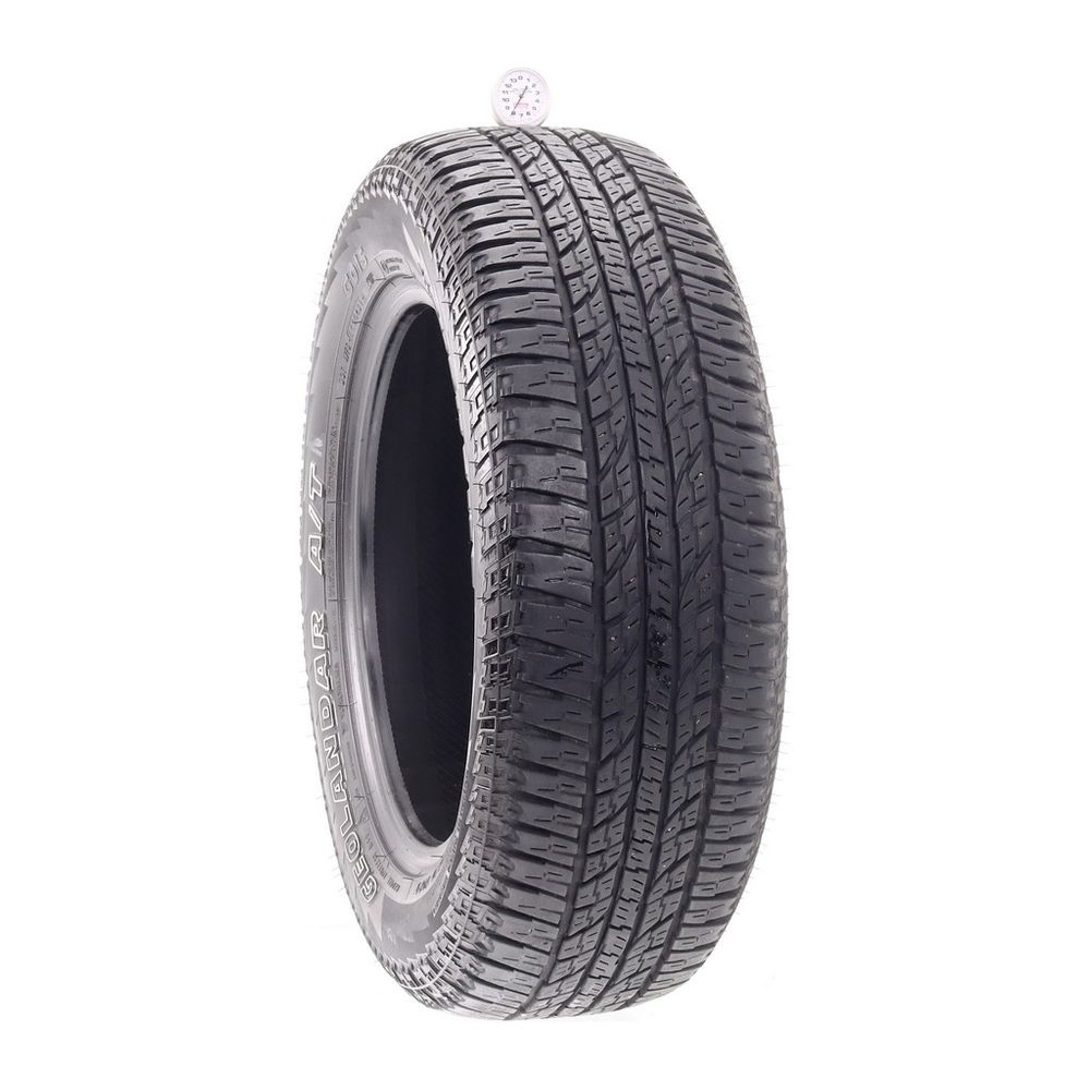 Set of (4) Used 225/65R17 Yokohama Geolandar A/T G015 102T - 6.5-8/32 - Image 4