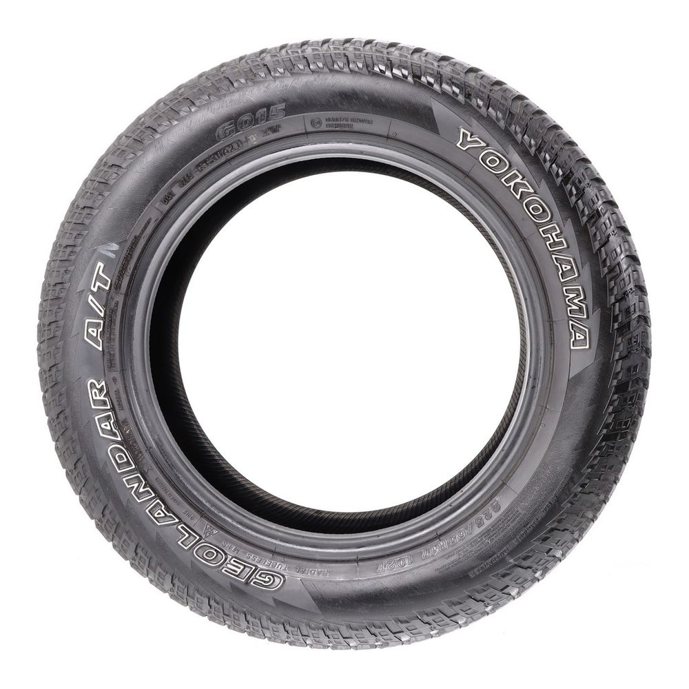 Set of (4) Used 225/65R17 Yokohama Geolandar A/T G015 102T - 6.5-8/32 - Image 6