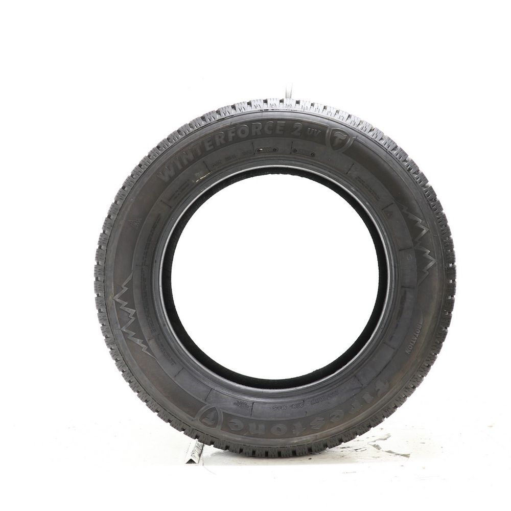 Set of (2) Used 225/60R17 Firestone Winterforce 2 UV 99S - 11-11.5/32 - Image 6