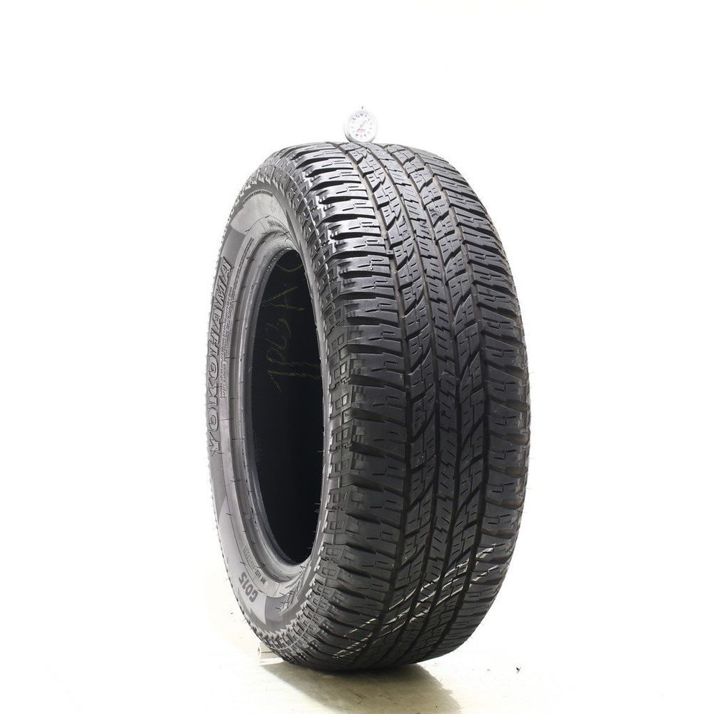 Set of (2) Used 265/60R18 Yokohama Geolandar A/T G015 110H - 8.5-9/32 - Image 1