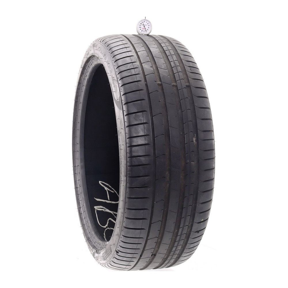 Set of (2) Used 275/35R22 Pirelli P Zero PZ4 104Y - 6/32 - Image 1