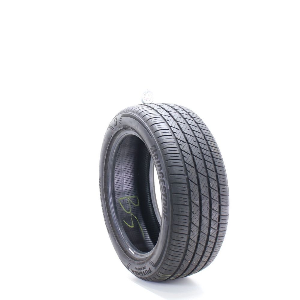Set of (2) Used 225/50R17 Bridgestone Potenza RE980AS 98W - 7.5-8/32 - Image 4