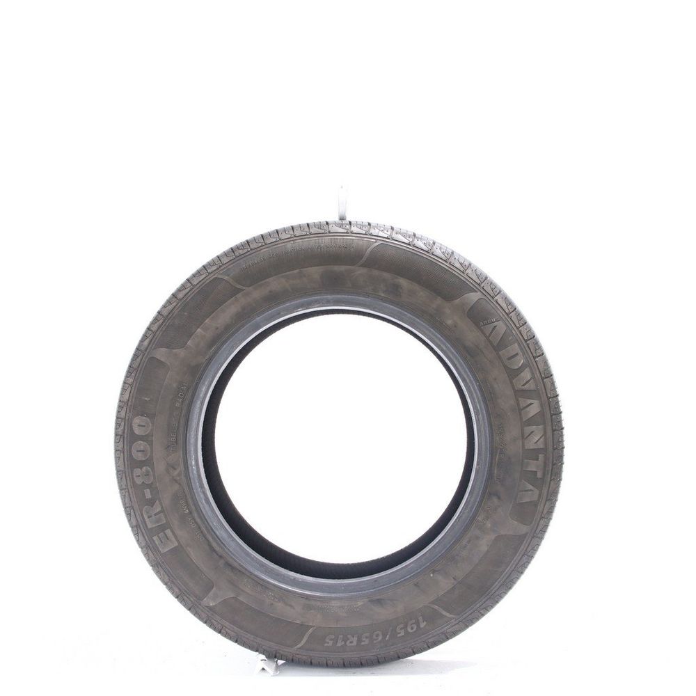 Set of (4) Used 195/65R15 Advanta ER-800 91H - 7.5-8/32 - Image 3