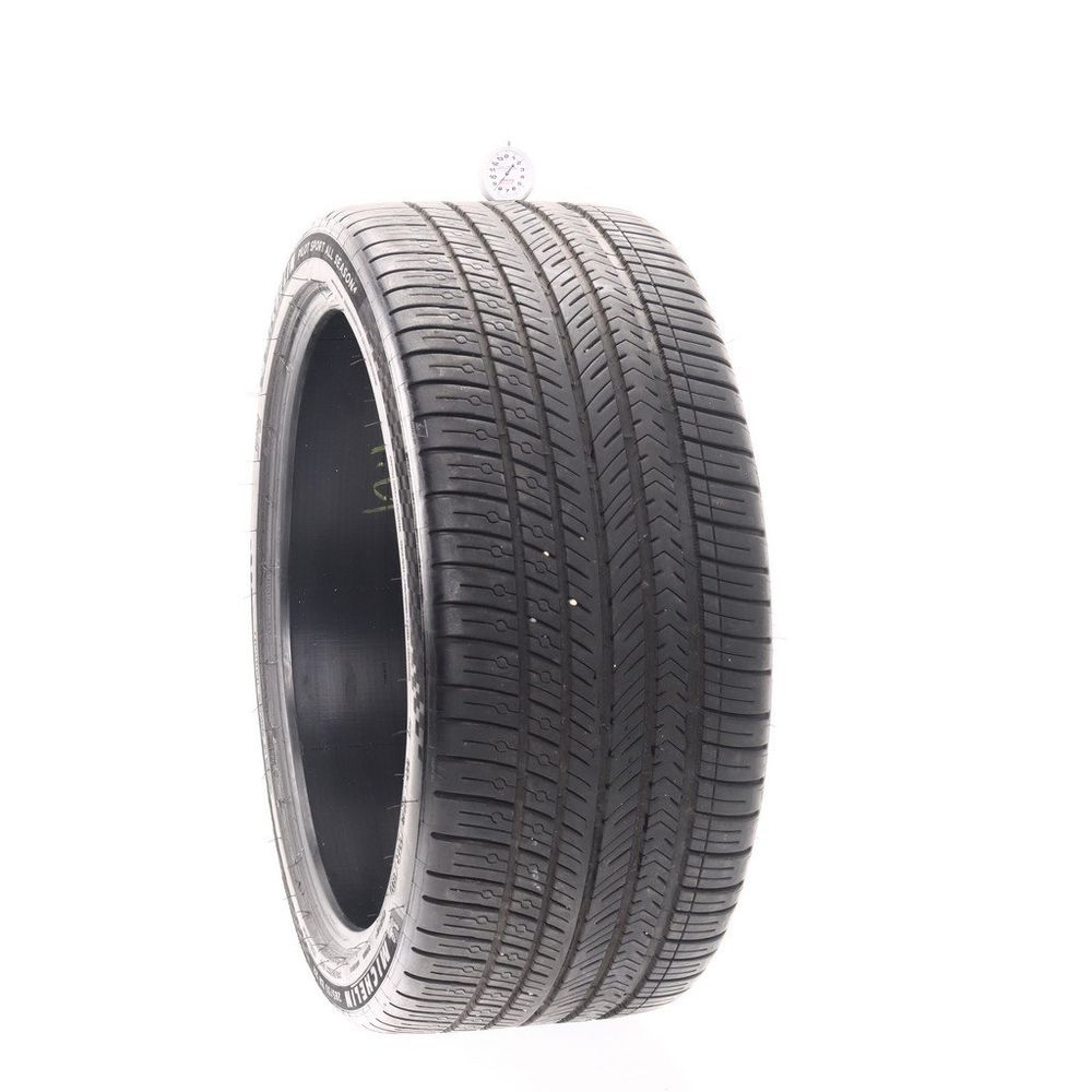 Set of (2) Used 285/35ZR22 Michelin Pilot Sport All Season 4 106Y - 8.5/32 - Image 1