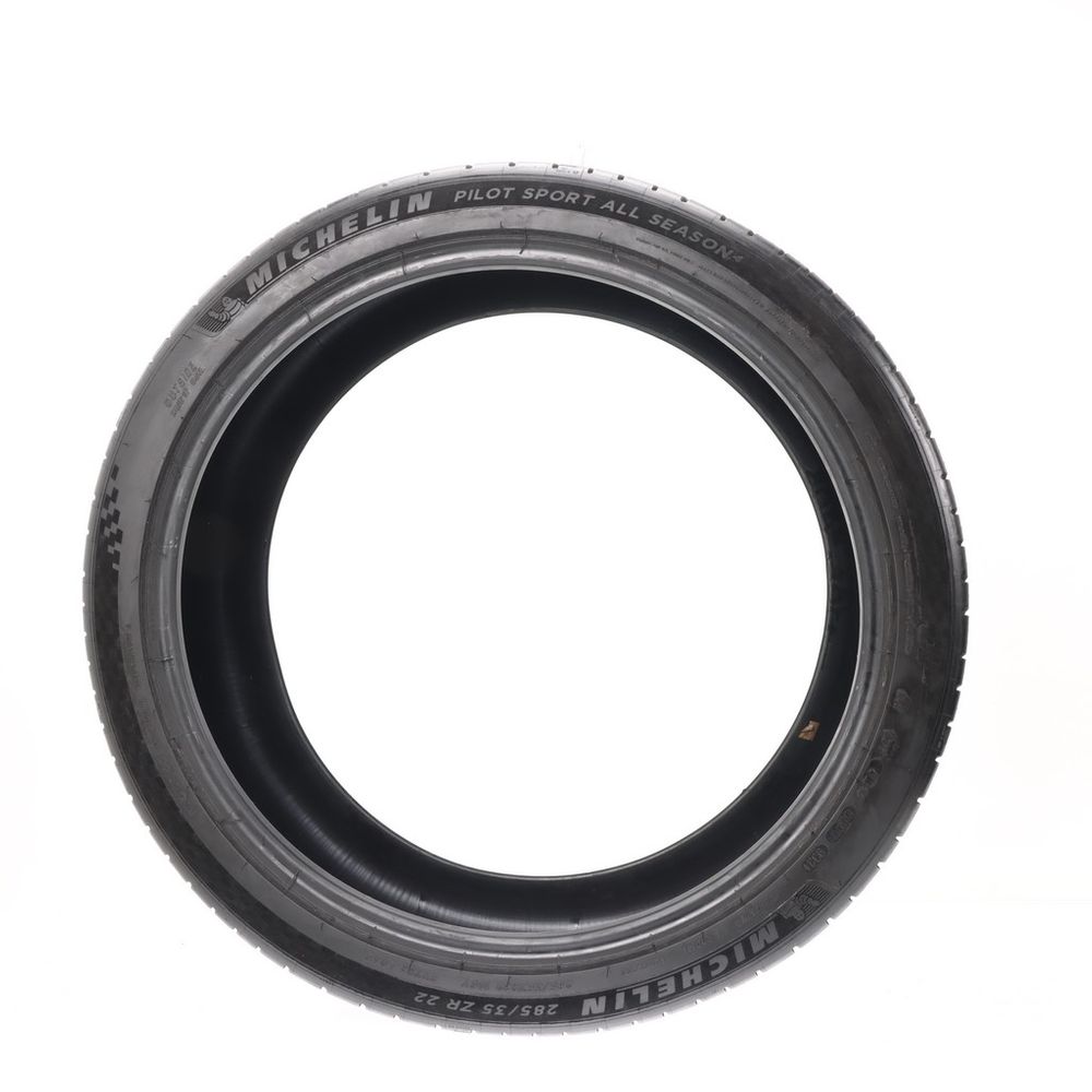 Set of (2) Used 285/35ZR22 Michelin Pilot Sport All Season 4 106Y - 8.5/32 - Image 3