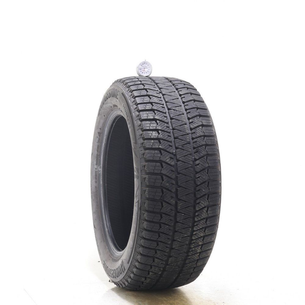 Set of (2) Used 235/55R17 Bridgestone Blizzak WS90 Studless 99H - 10-10.5/32 - Image 1