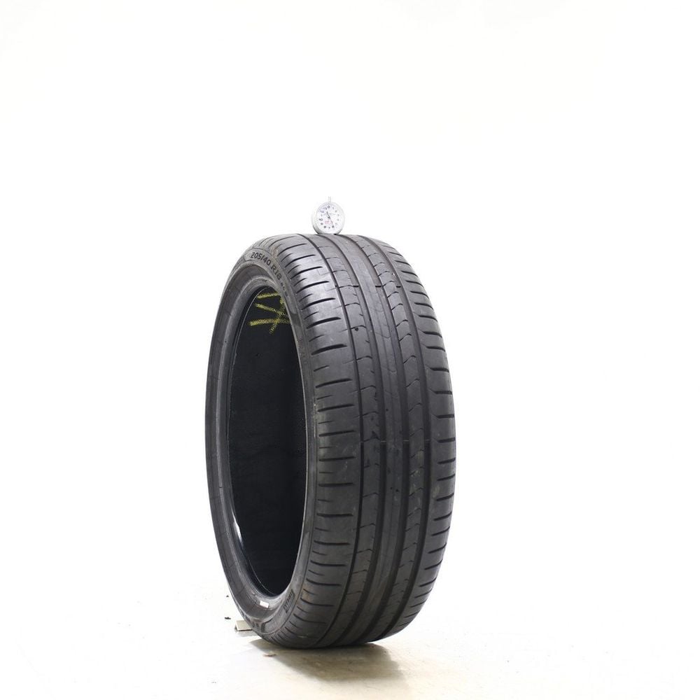 Set of (2) Used 205/40R18 Pirelli P Zero PZ4 Run Flat 86W - 6-7.5/32 - Image 1