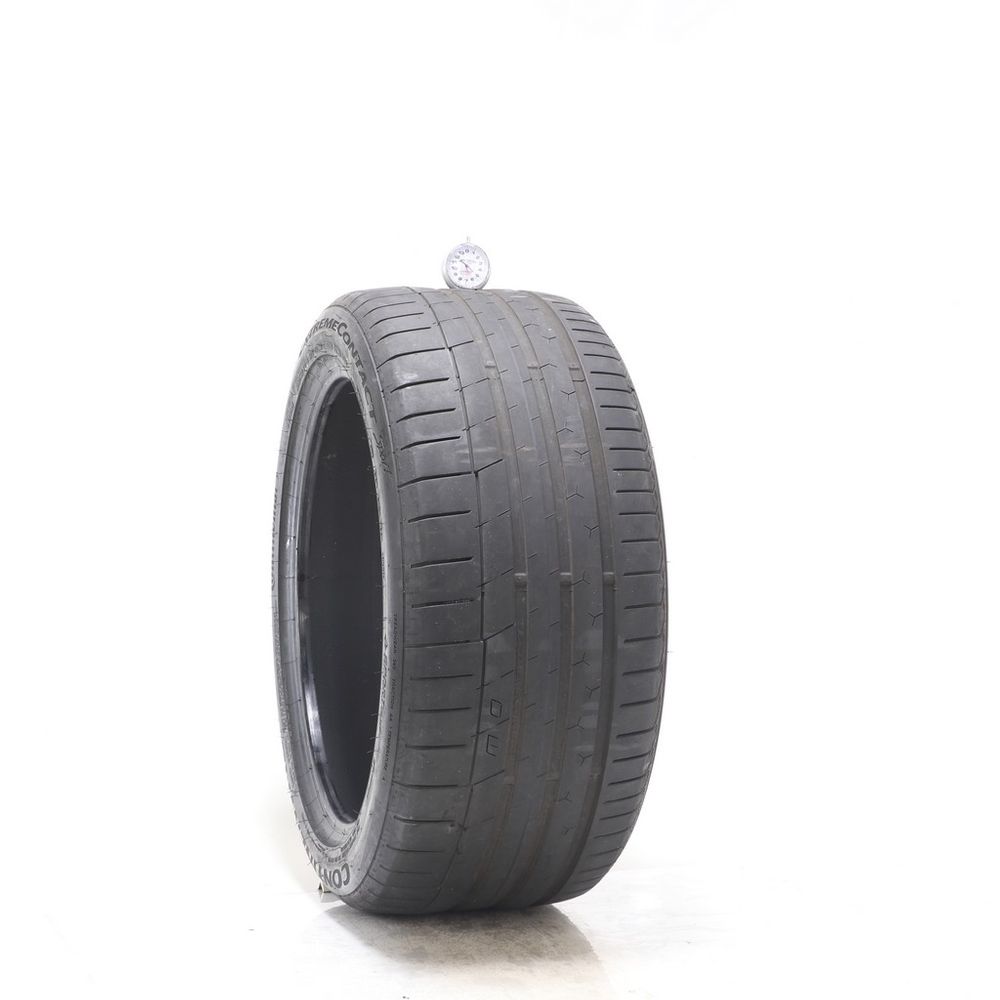 Set of (2) Used 255/40ZR18 Continental ExtremeContact Sport 99Y - 5-6.5/32 - Image 1