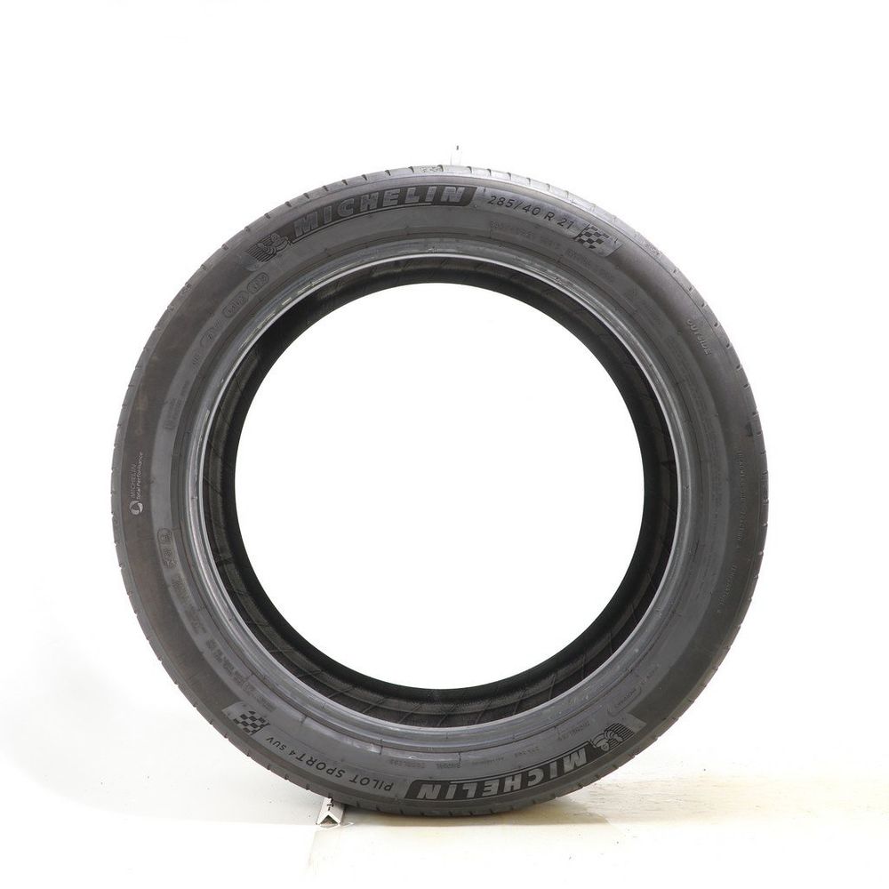 Set of (2) Used 285/40R21 Michelin Pilot Sport 4 SUV 109Y - 5-6.5/32 - Image 3