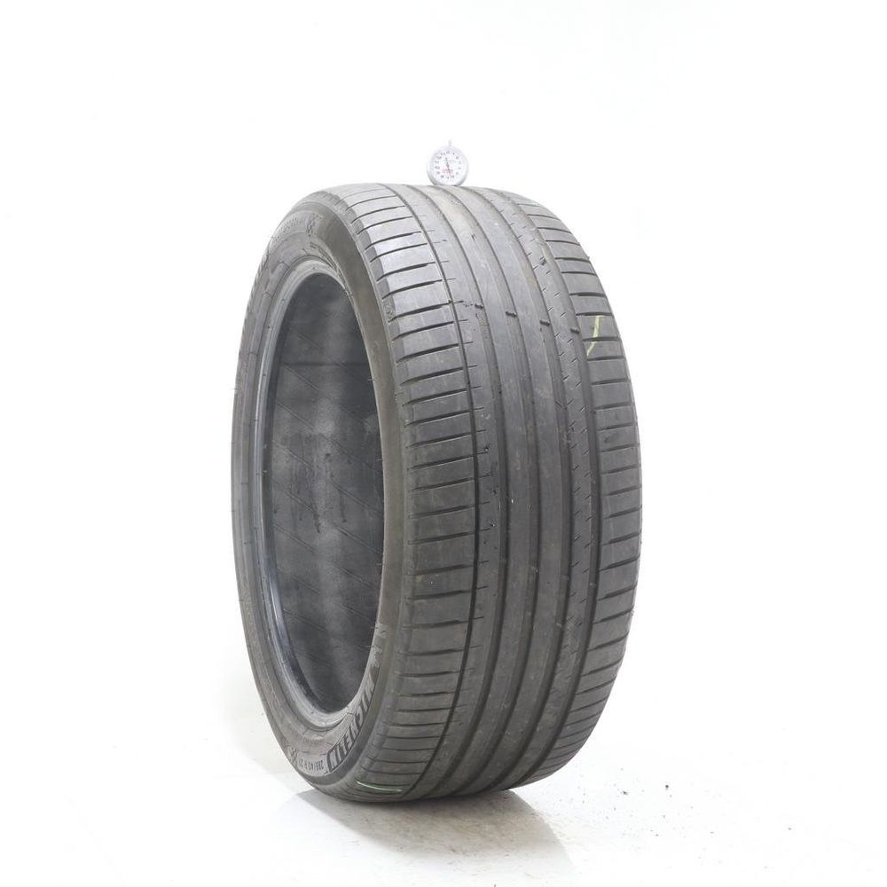 Set of (2) Used 285/40R21 Michelin Pilot Sport 4 SUV 109Y - 5-6.5/32 - Image 4