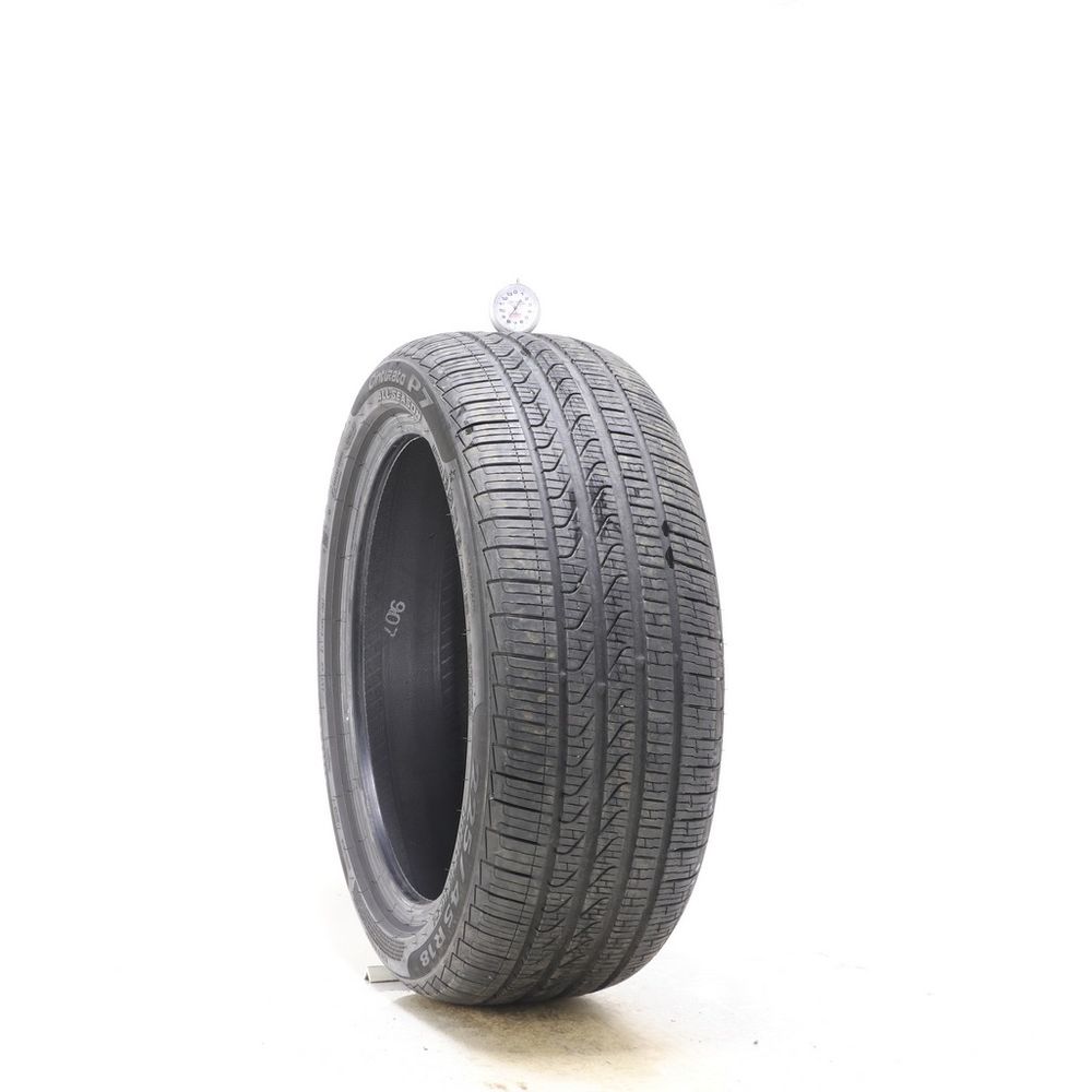 Set of (2) Used 225/45R18 Pirelli Cinturato P7 95H - 6.5-8/32 - Image 4