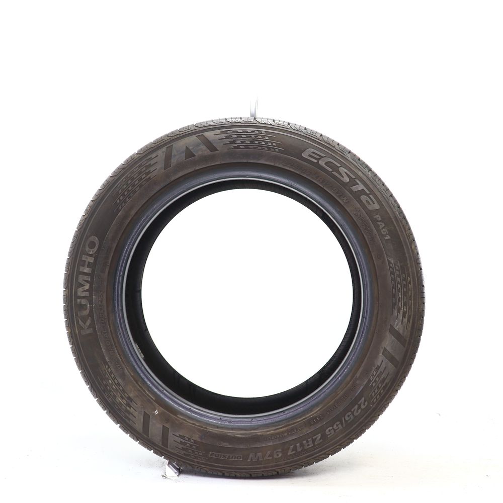 Set of (2) Used 225/55ZR17 Kumho Ecsta PA51 97W - 6.5-7.5/32 - Image 6