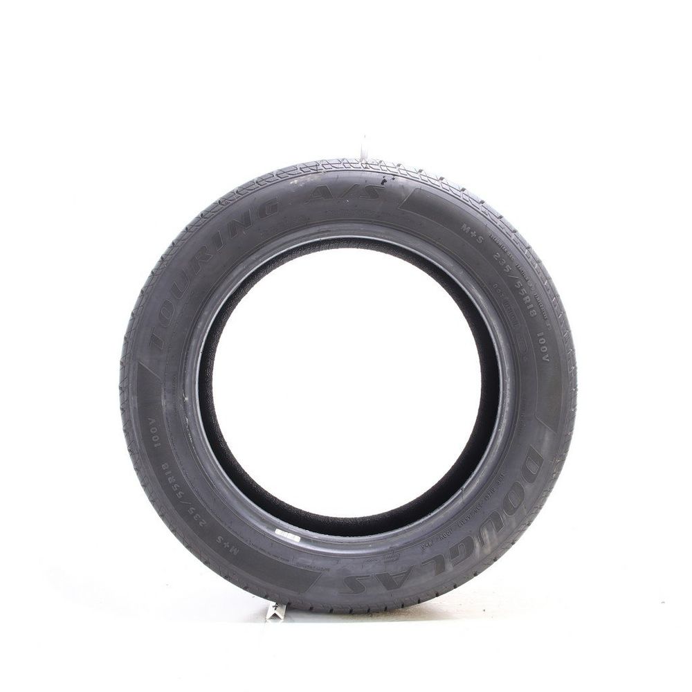 Set of (4) Used 235/55R18 Douglas Touring A/S 100V - 6.5-8/32 - Image 3