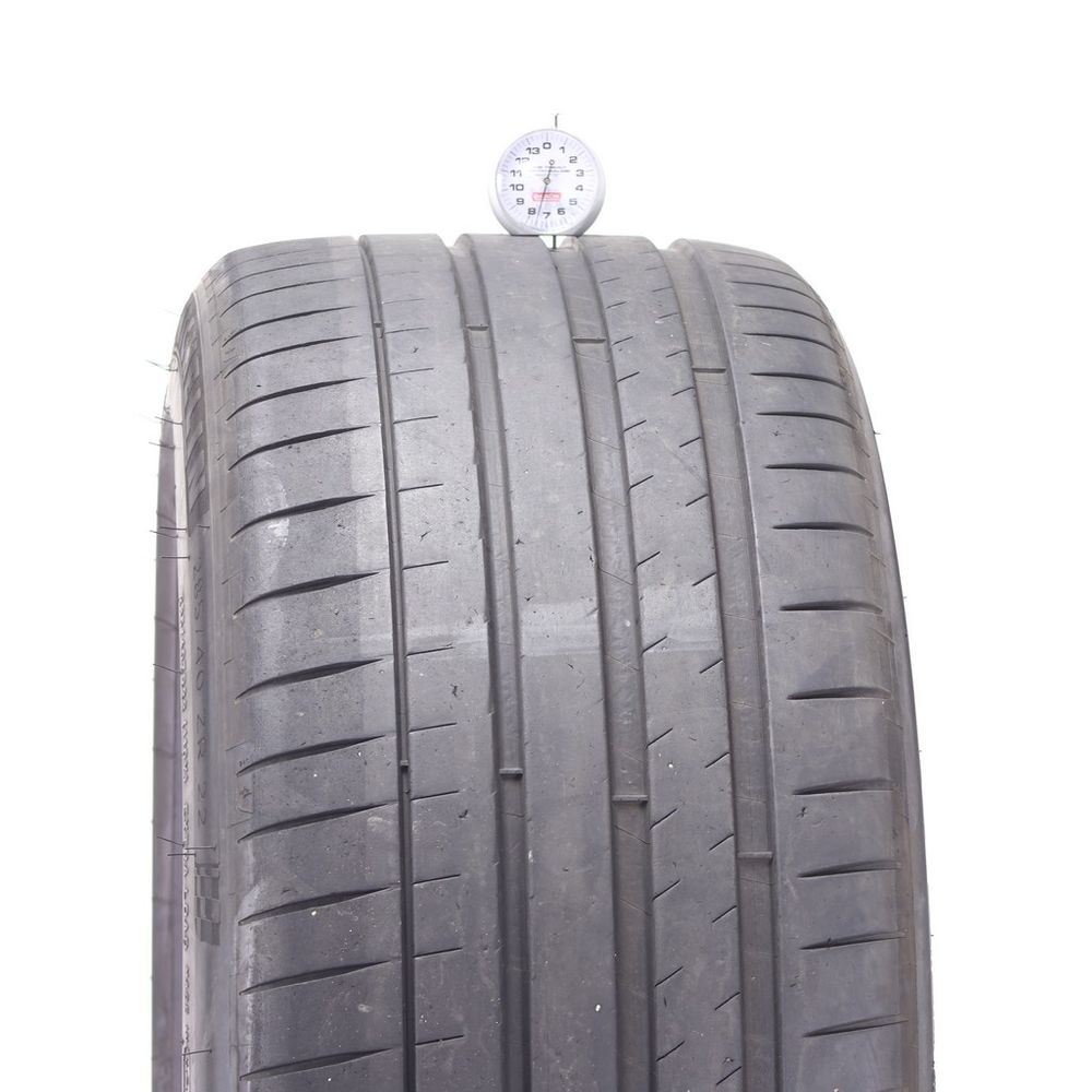 Set of (2) Used 285/40ZR22 Michelin Pilot Sport 4 S MO1 110Y - 7-7.5/32 - Image 5
