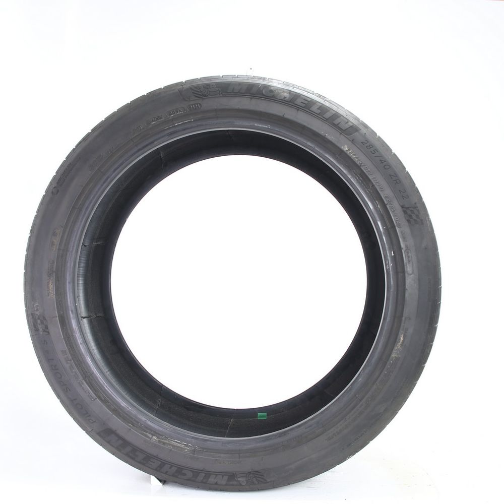 Set of (2) Used 285/40ZR22 Michelin Pilot Sport 4 S MO1 110Y - 7-7.5/32 - Image 6